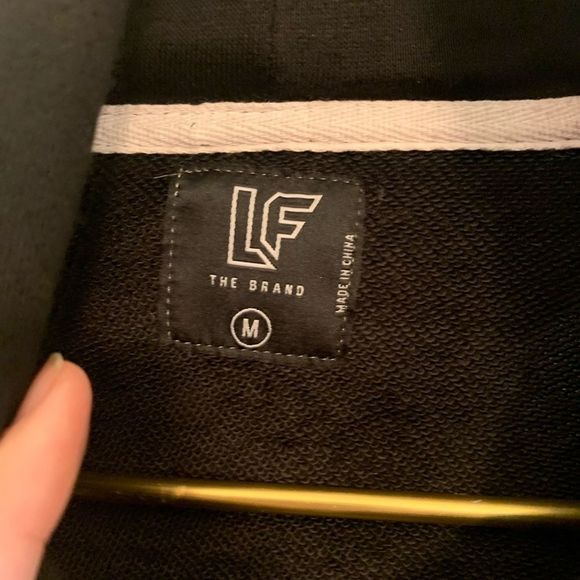 [LF] Black/White Jacket - Size Medium - Picture 2 of 6